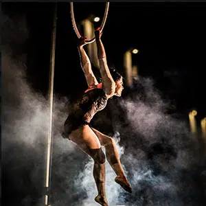 Clases de Aro El Invernadero, Escuela de circo Scimmie Volanti Alcobendas Madrid