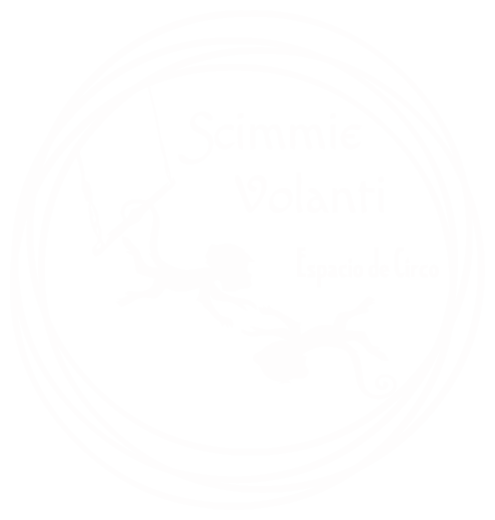 Scimmie Volanti Escuela de Circo Logo En Madrid y Alcobendas